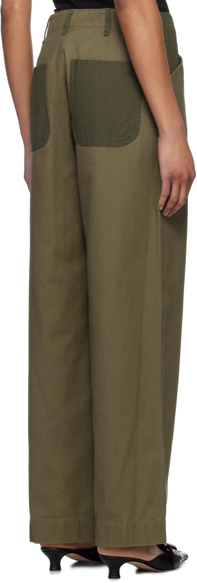 Banks Wide-Leg Trousers