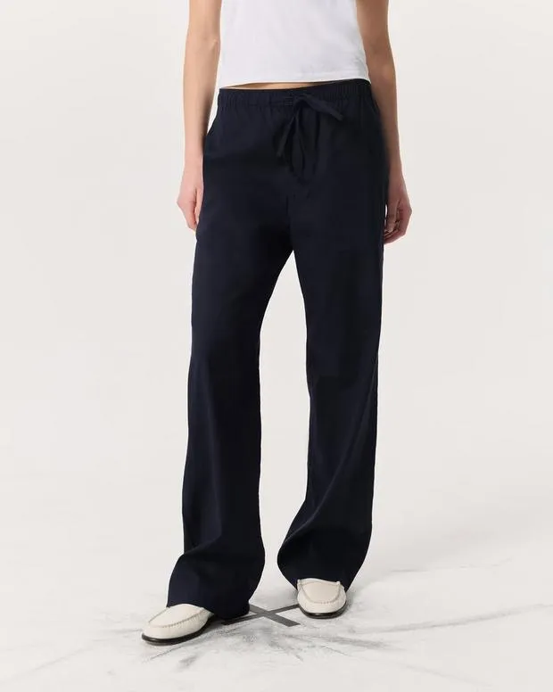 Logan Linen-Blend Beach Pants