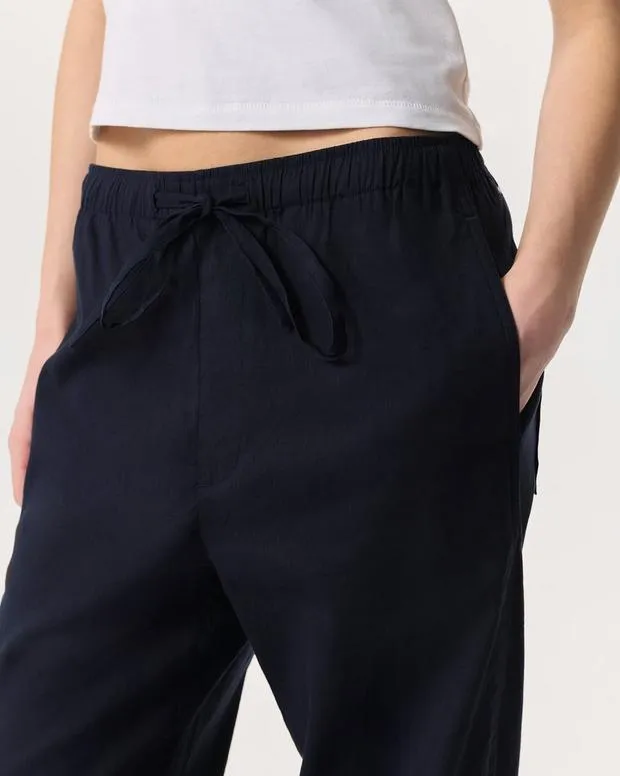 Logan Linen-Blend Beach Pants