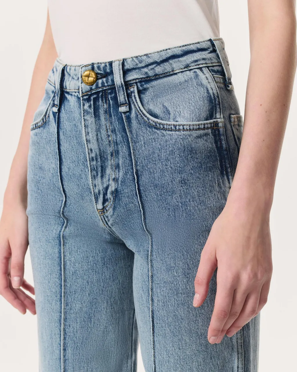 Skylar Wide-Leg Flare Jeans