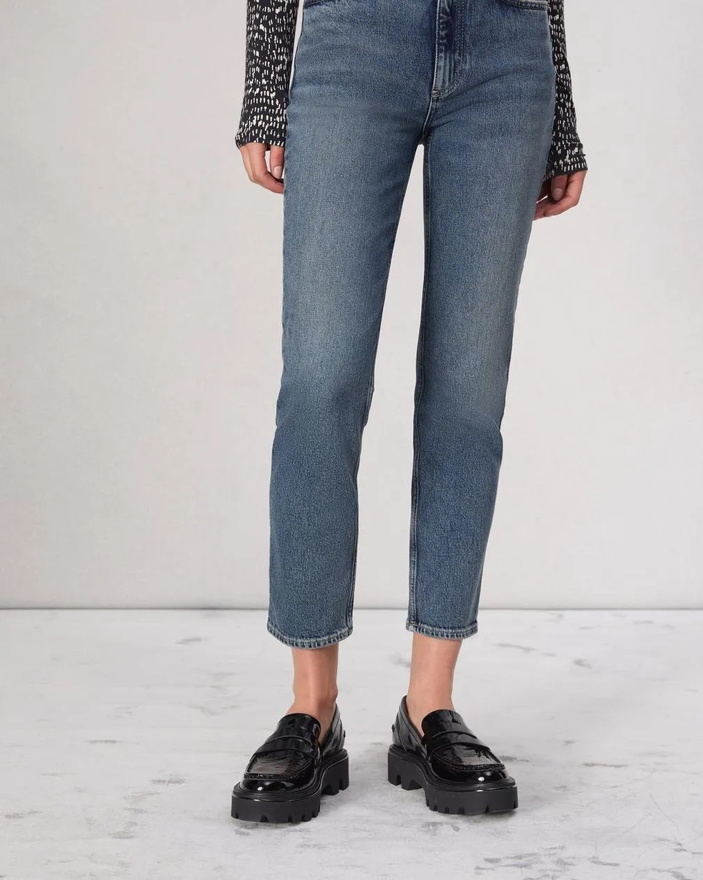 Round Head Loafer Shoes