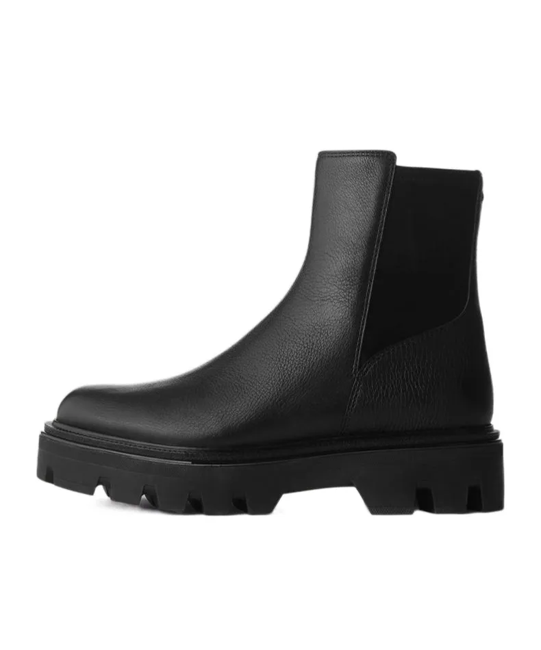 Round-Head Short Boots