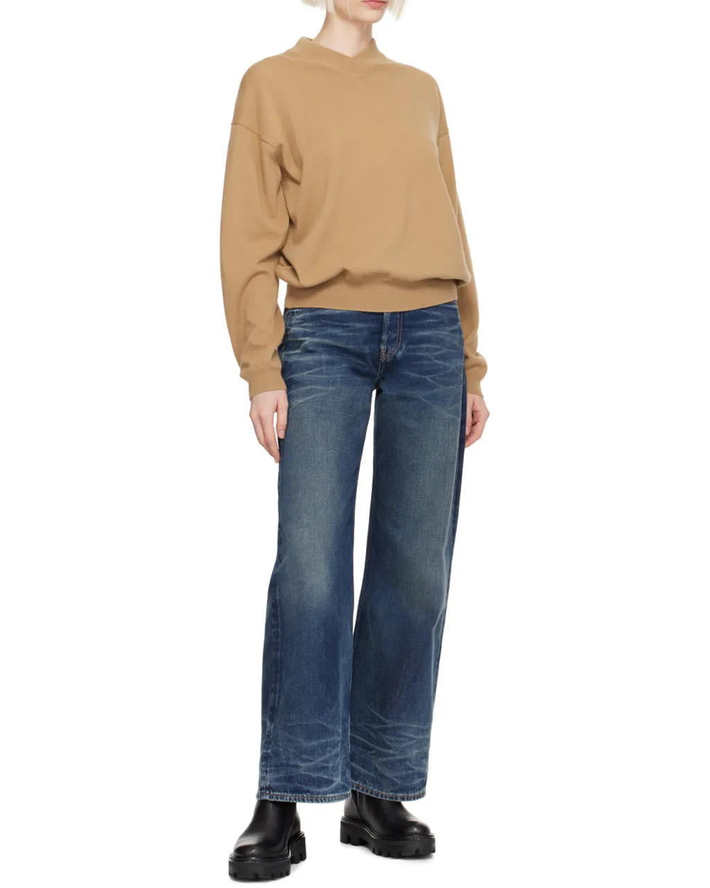 Round-Head Short Boots