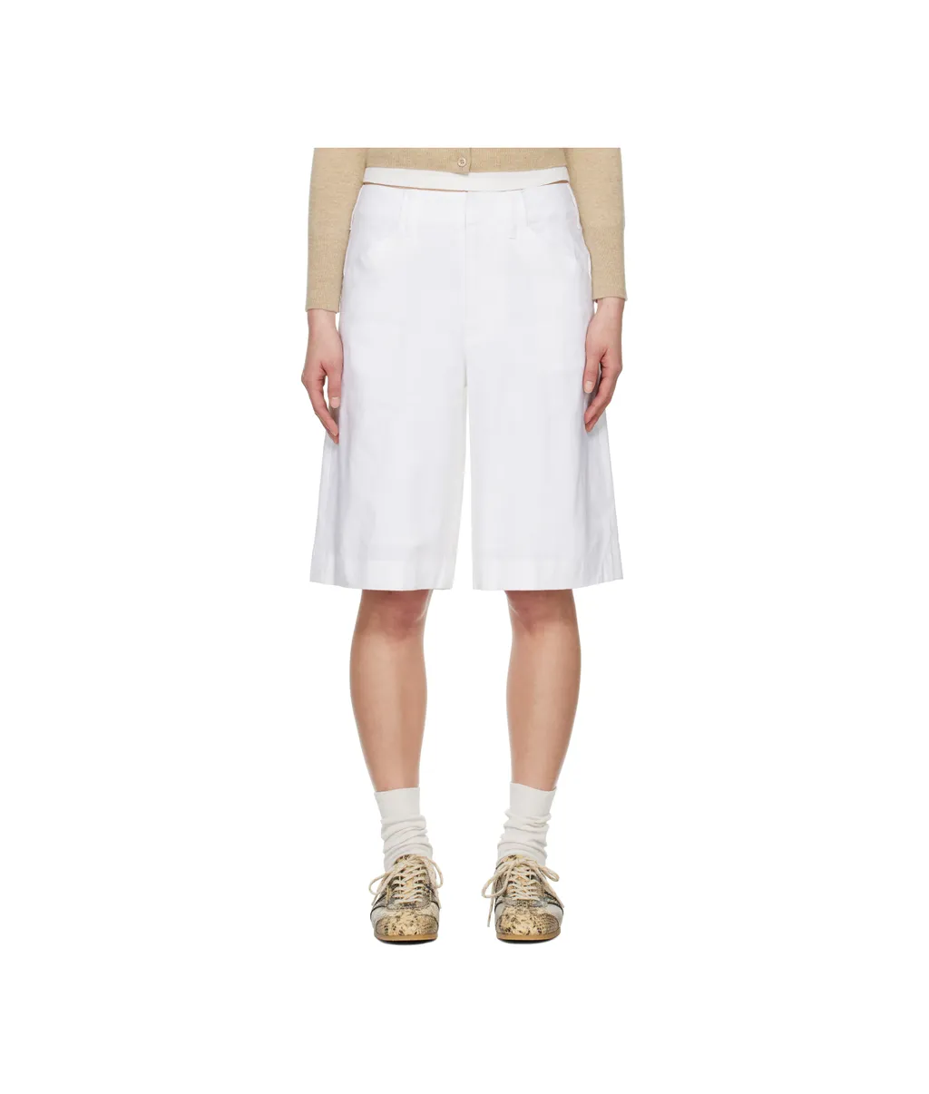 Banks Linen-Blend Shorts