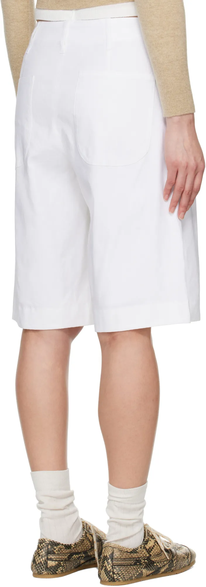 Banks Linen-Blend Shorts