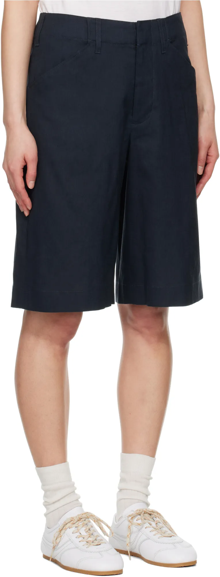 Banks Linen-Blend Shorts