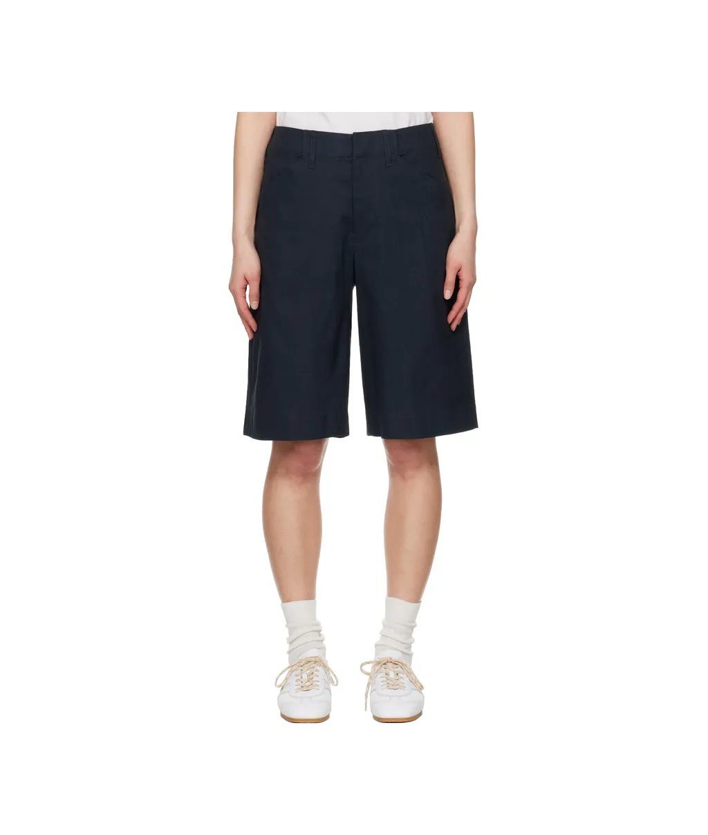 Banks Linen-Blend Shorts