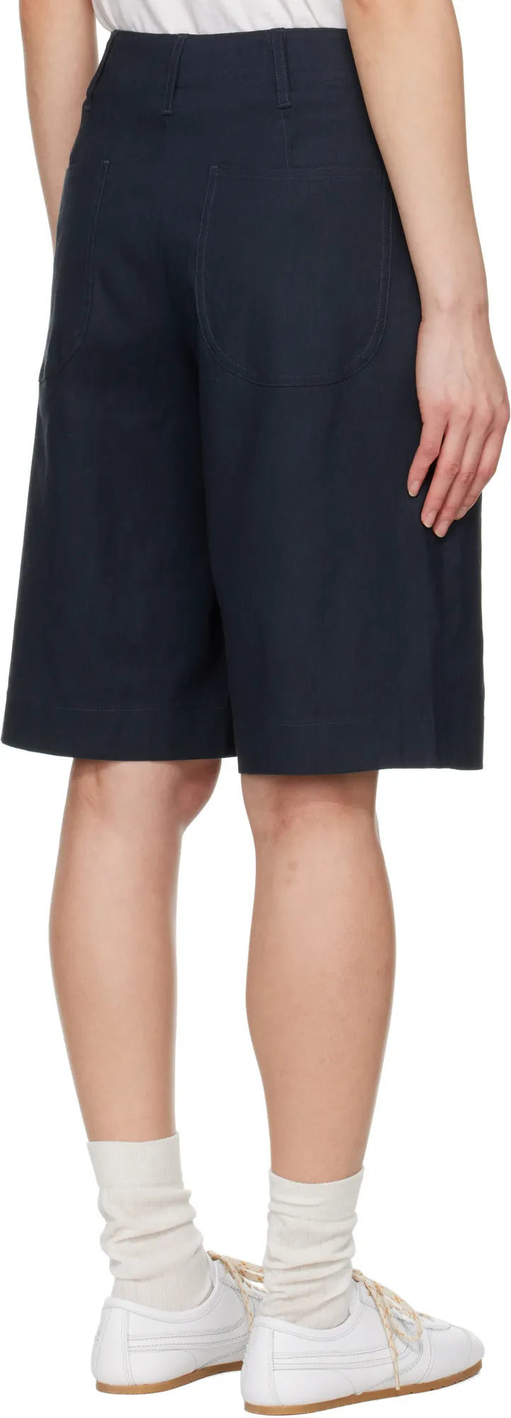 Banks Linen-Blend Shorts