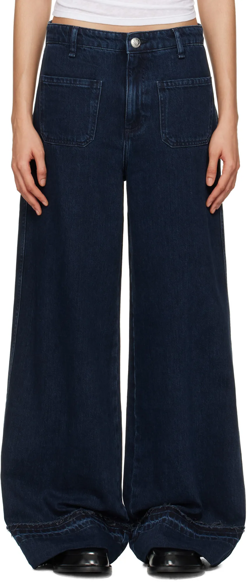 Wide-Leg Jeans