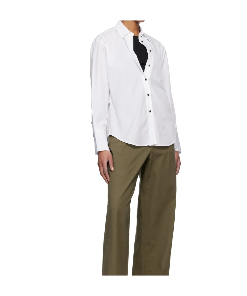 Lapel Long Sleeve Shirt