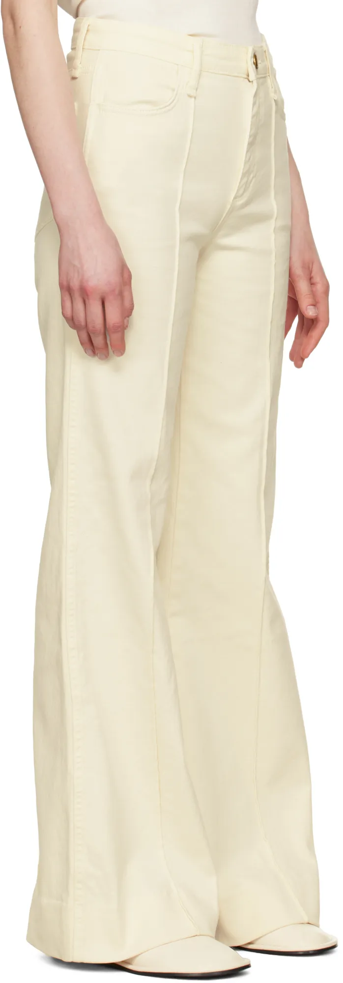 Skylar Wide-Leg Flare Jeans