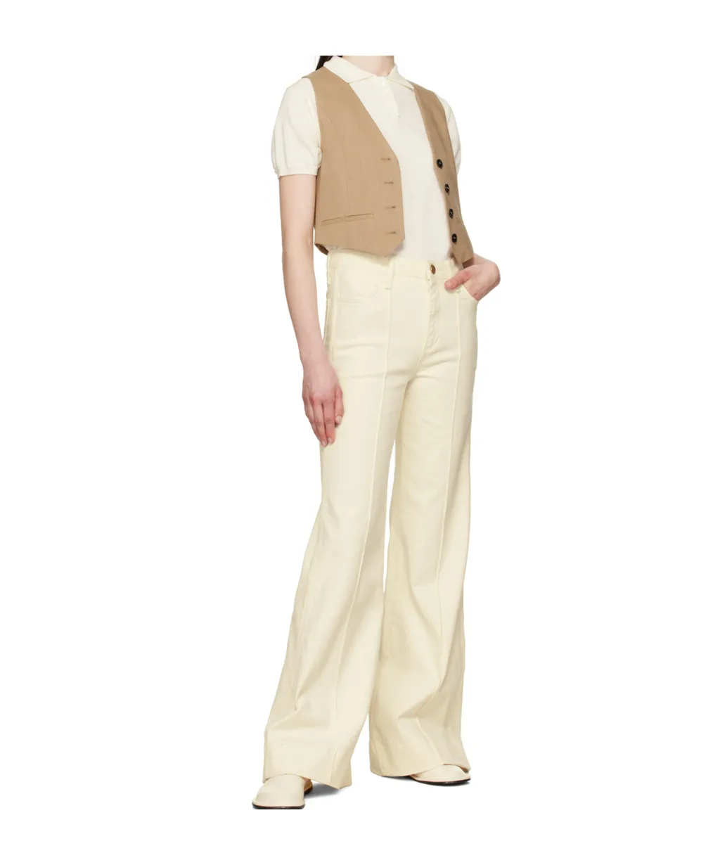 Skylar Wide-Leg Flare Jeans