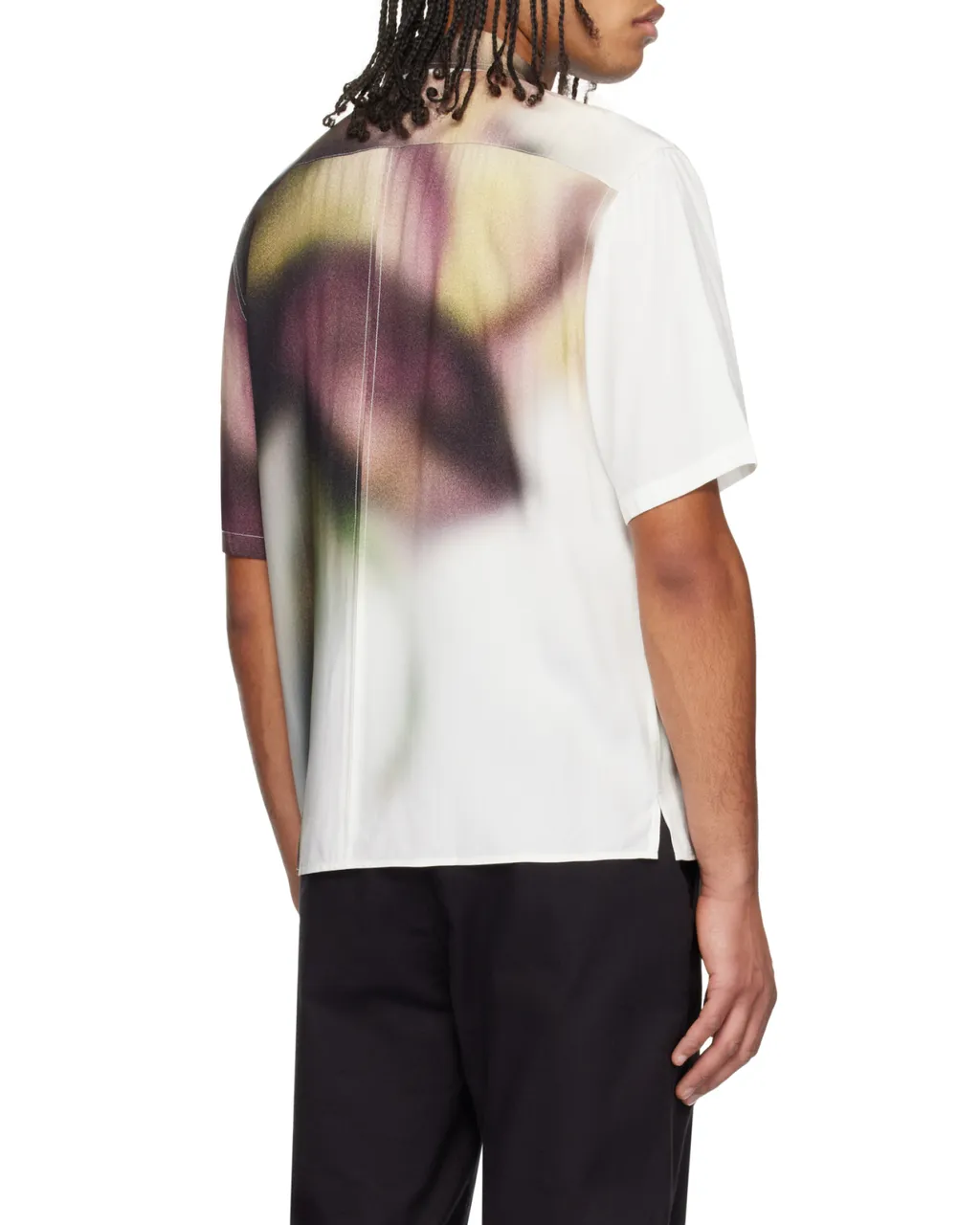 Dalton Rose-Print Shirt