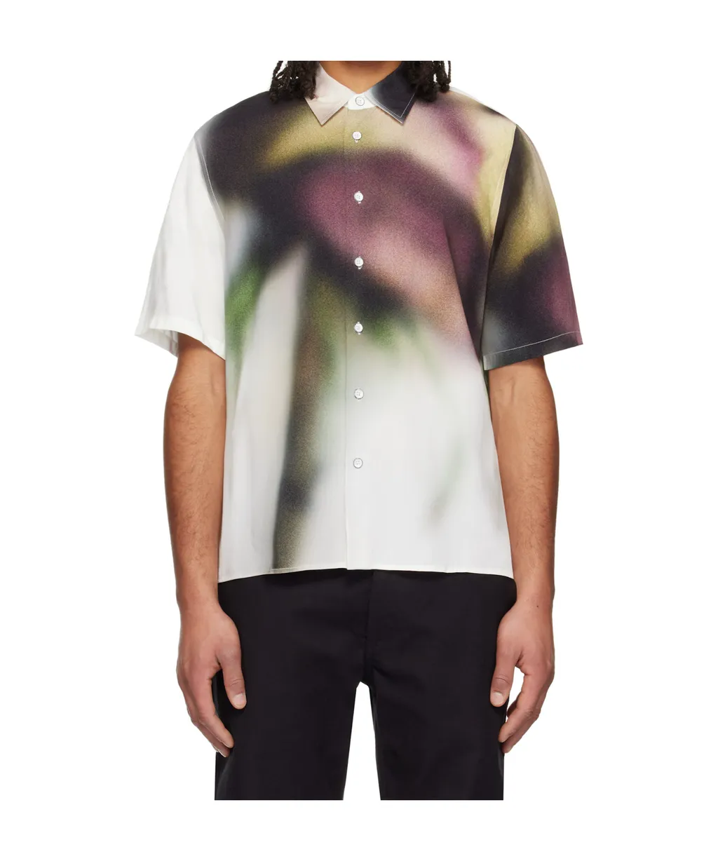 Dalton Rose-Print Shirt