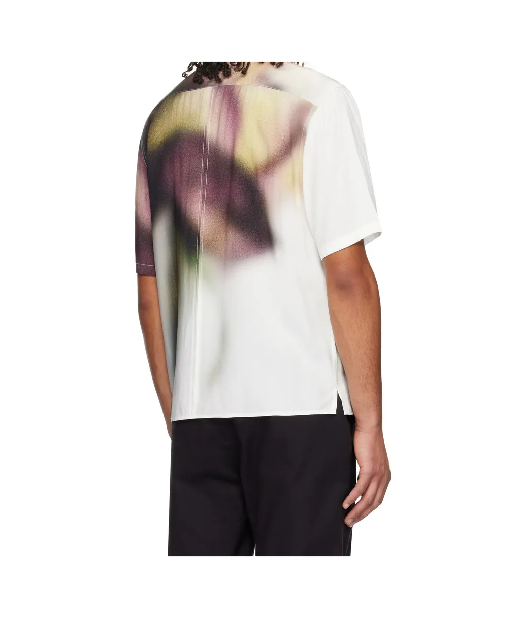 Dalton Rose-Print Shirt