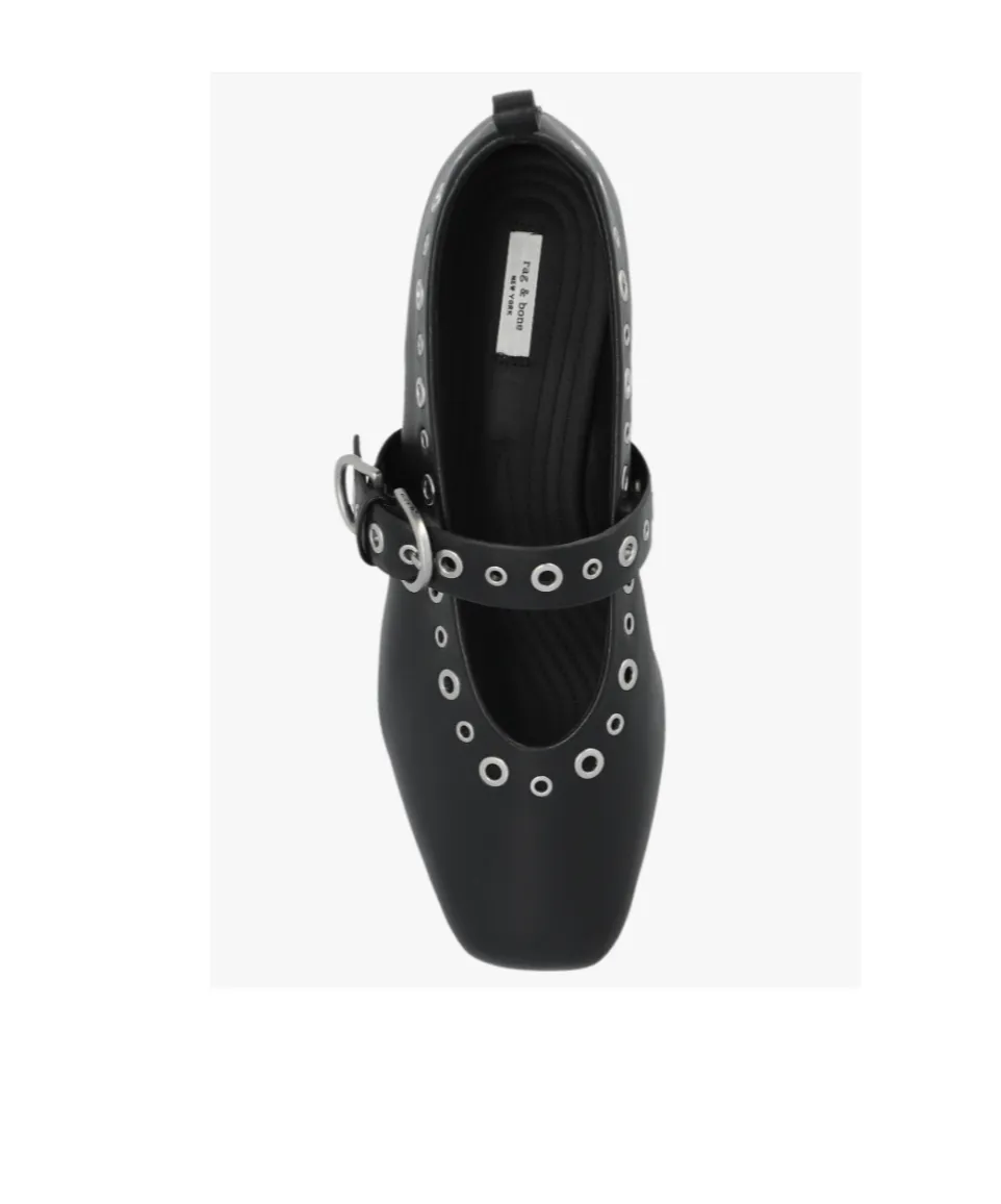 Adjustable Button Ballet Flats