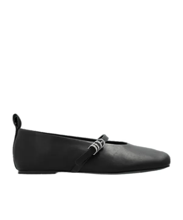 Buckle Mary Jane Flats