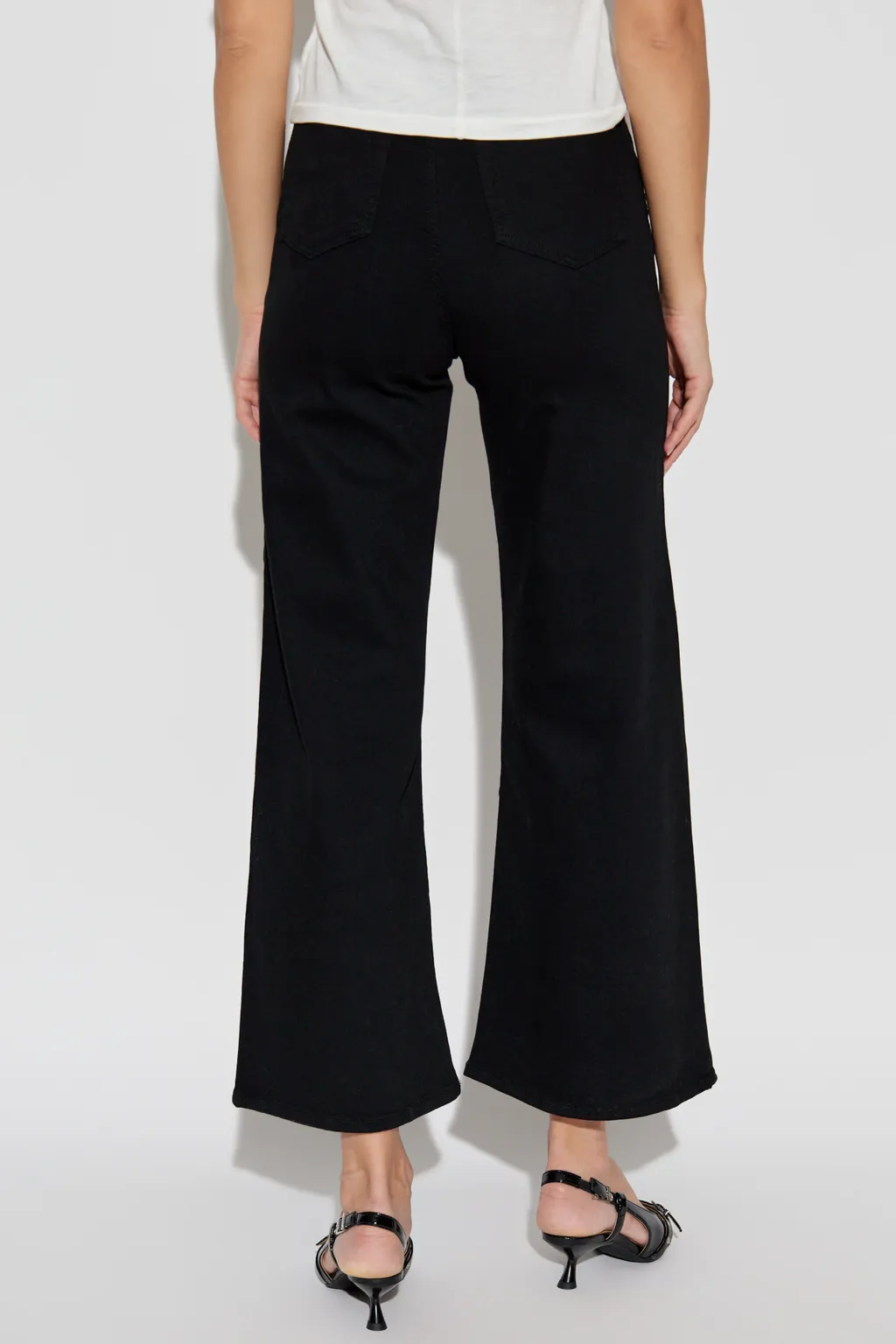 High-Rise Denim Pants