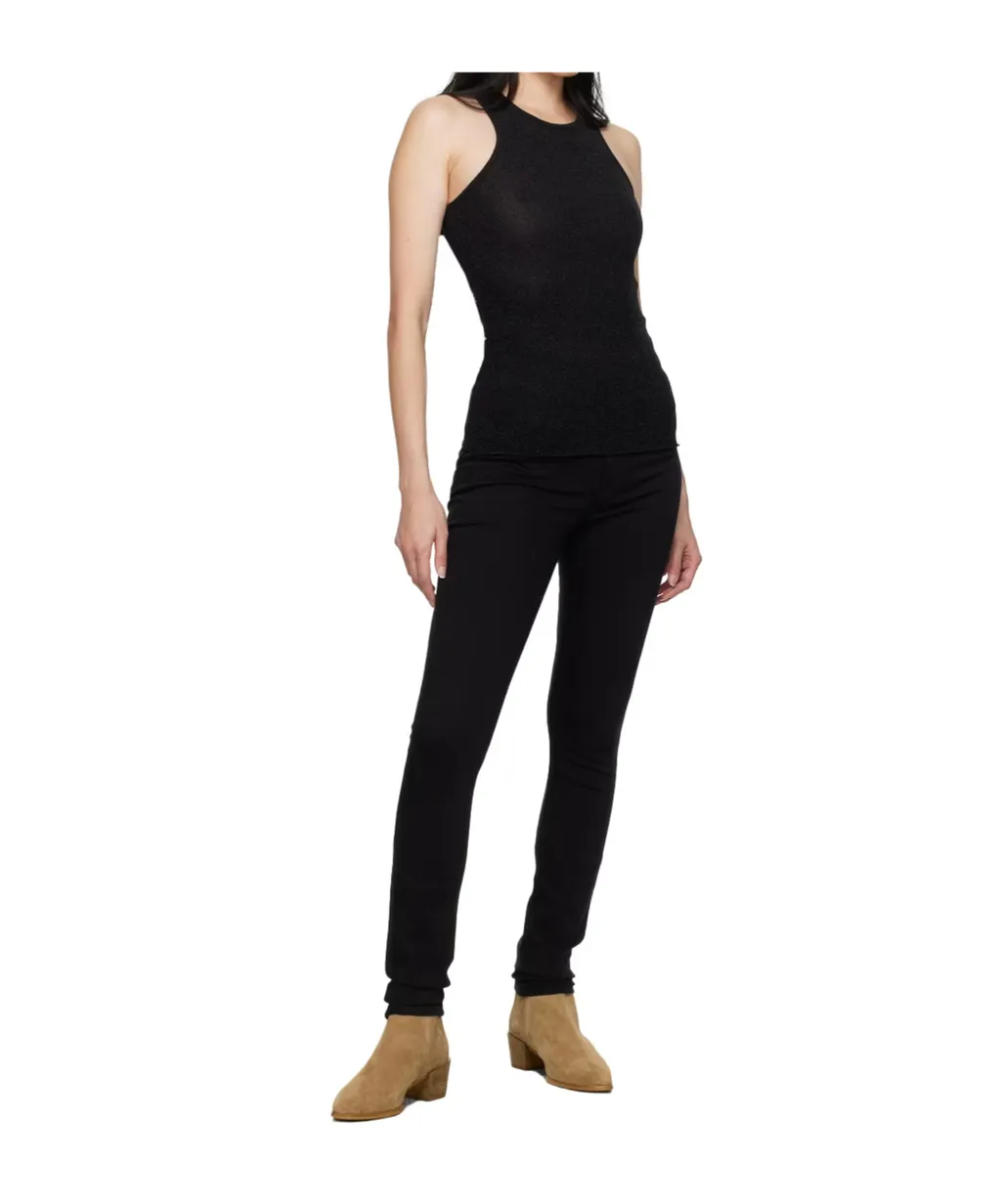 Knitted Round-Neck Vest