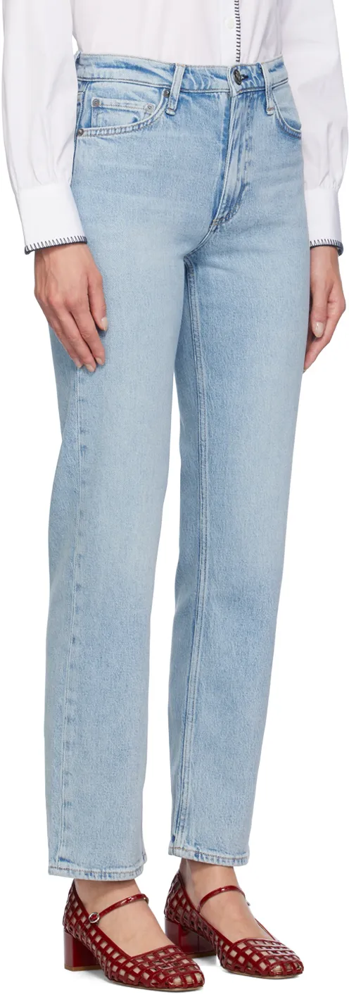 Harlow Faded Denim Pants