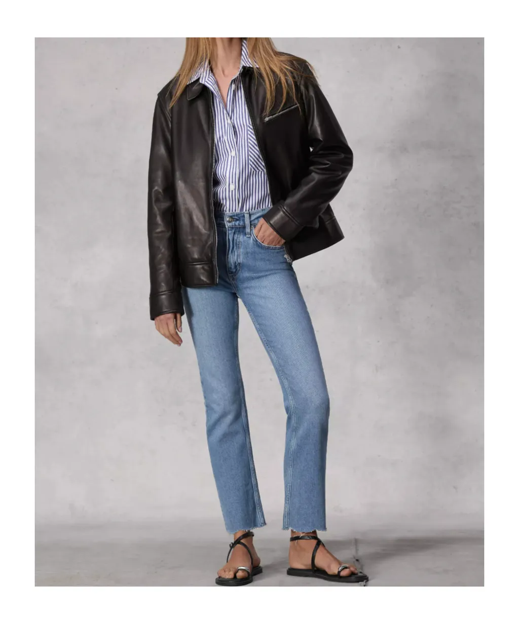Peyton Ankle Bootcut Jeans