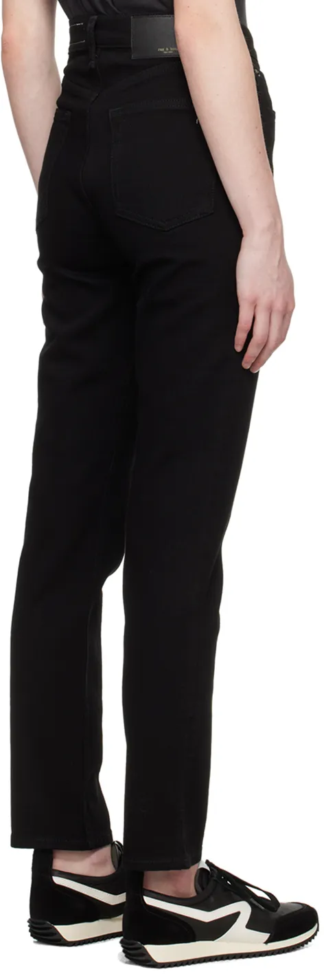 High-Rise Five-Pocket Jeans