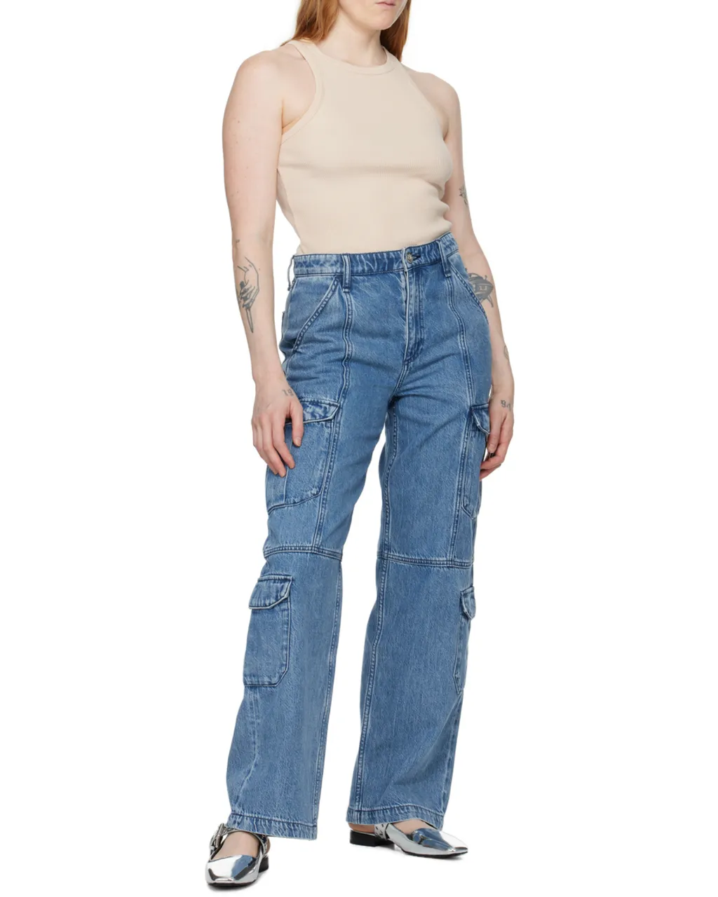Vicky Cargo Jeans