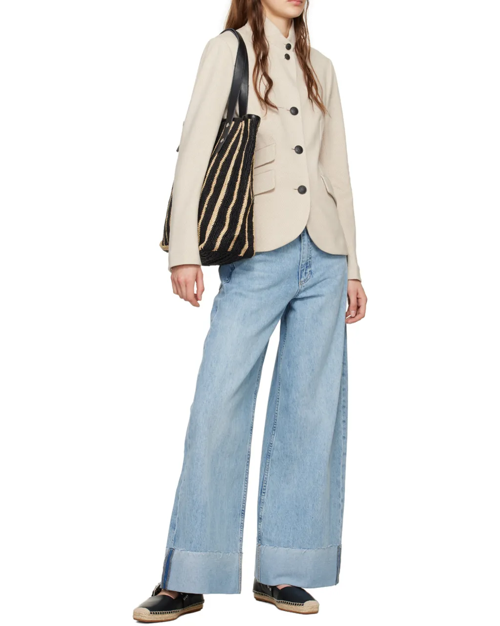 Sofie High-Rise Wide-Leg Jeans