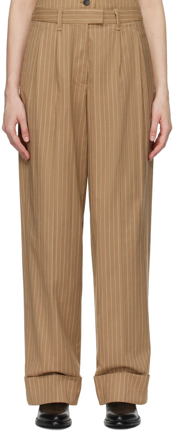 Marianne Pinstriped Trousers