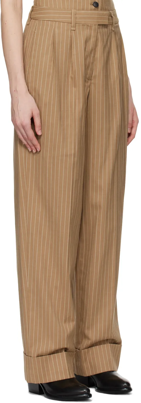 Marianne Pinstriped Trousers