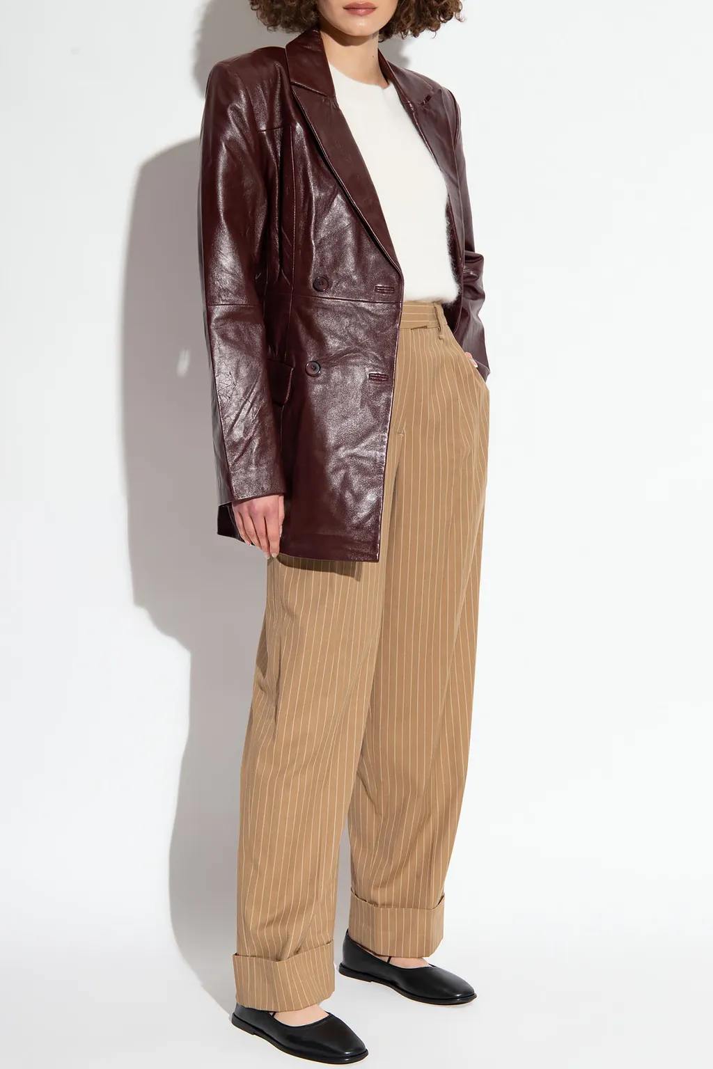 Marianne Pinstriped Trousers