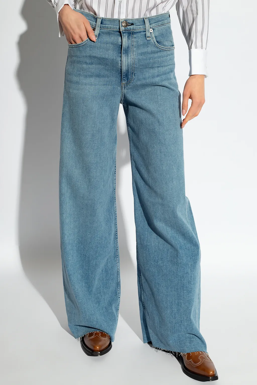 Whitney Sophie High-Rise Wide-Leg Jeans