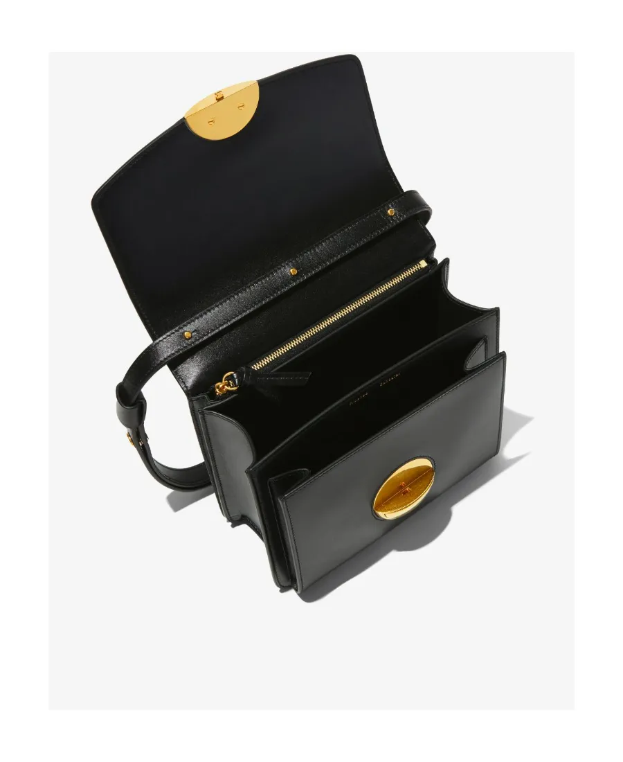 Dia Leather Satchel Bag