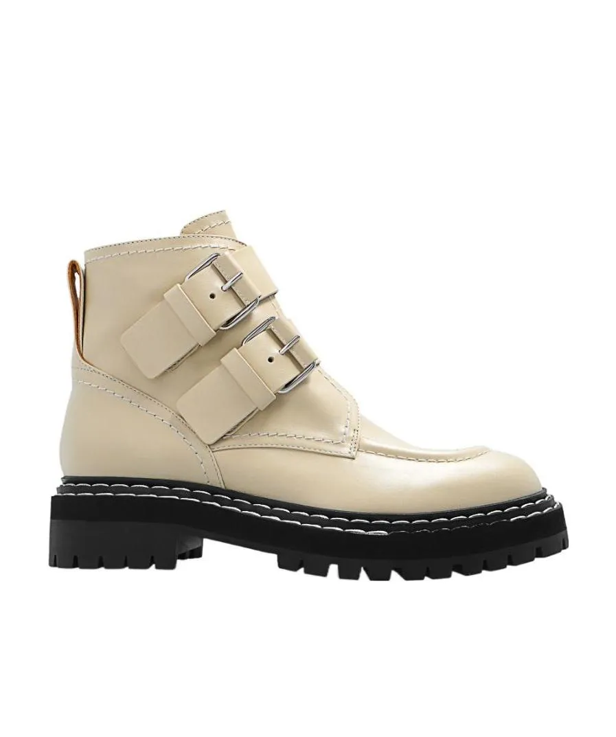 Lug-Sole Ankle Boots