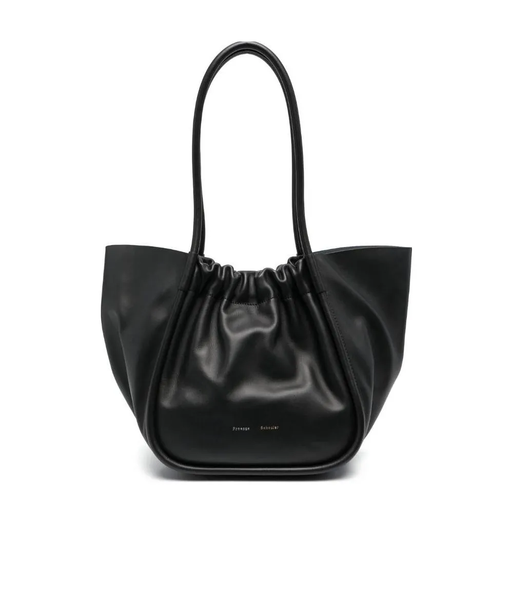 Large Ruched Tote Bag