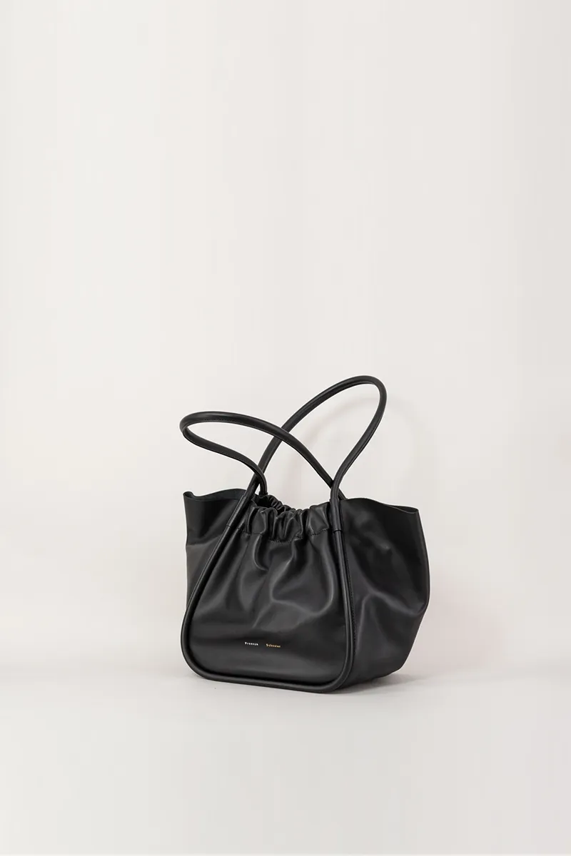 Large Ruched Tote Bag