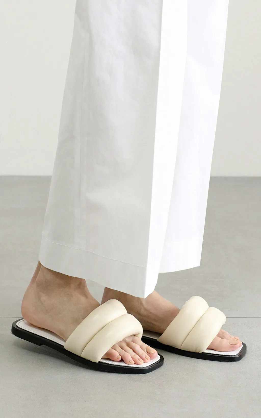 Padded Slip-On Sandals