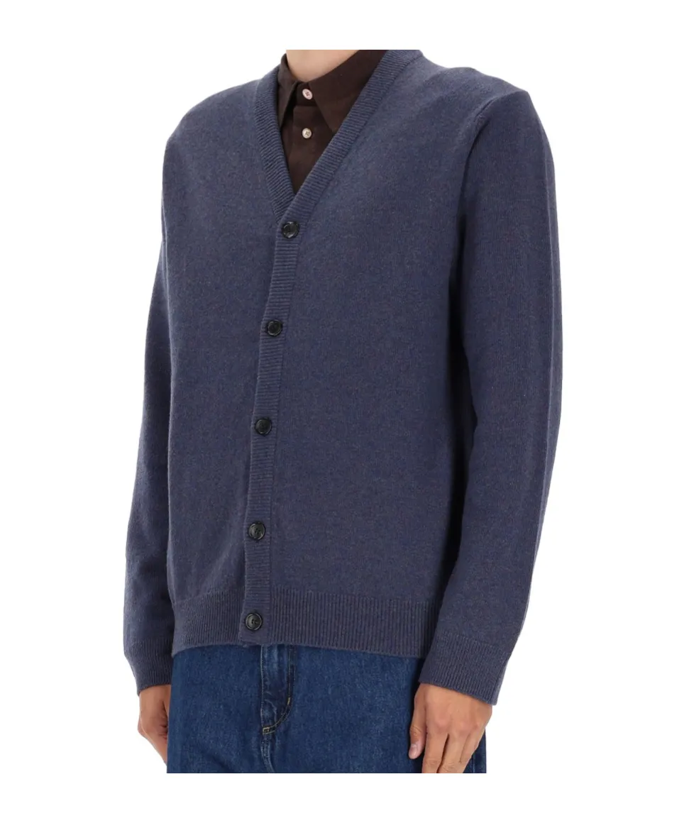 V-Neck Knitted Cardigan