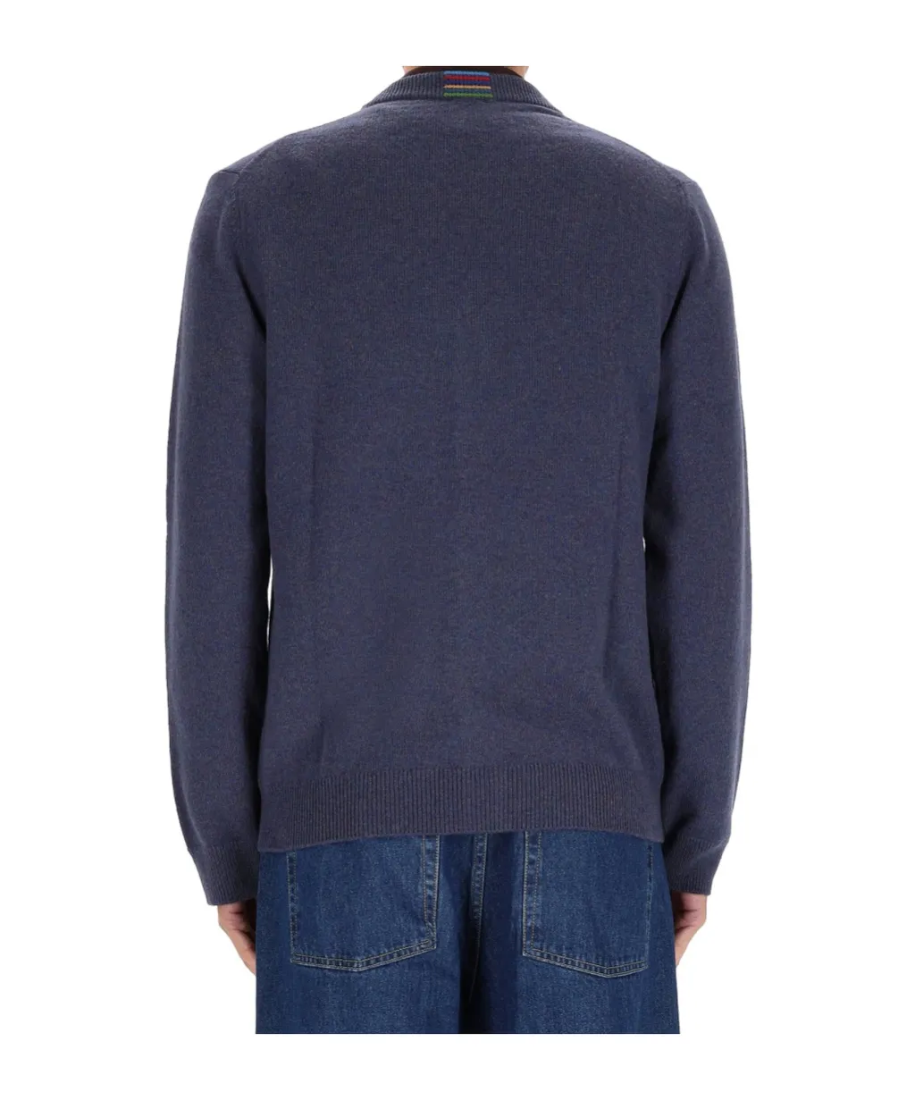 V-Neck Knitted Cardigan