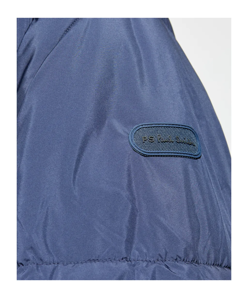Logo Patch Hooded Jacket