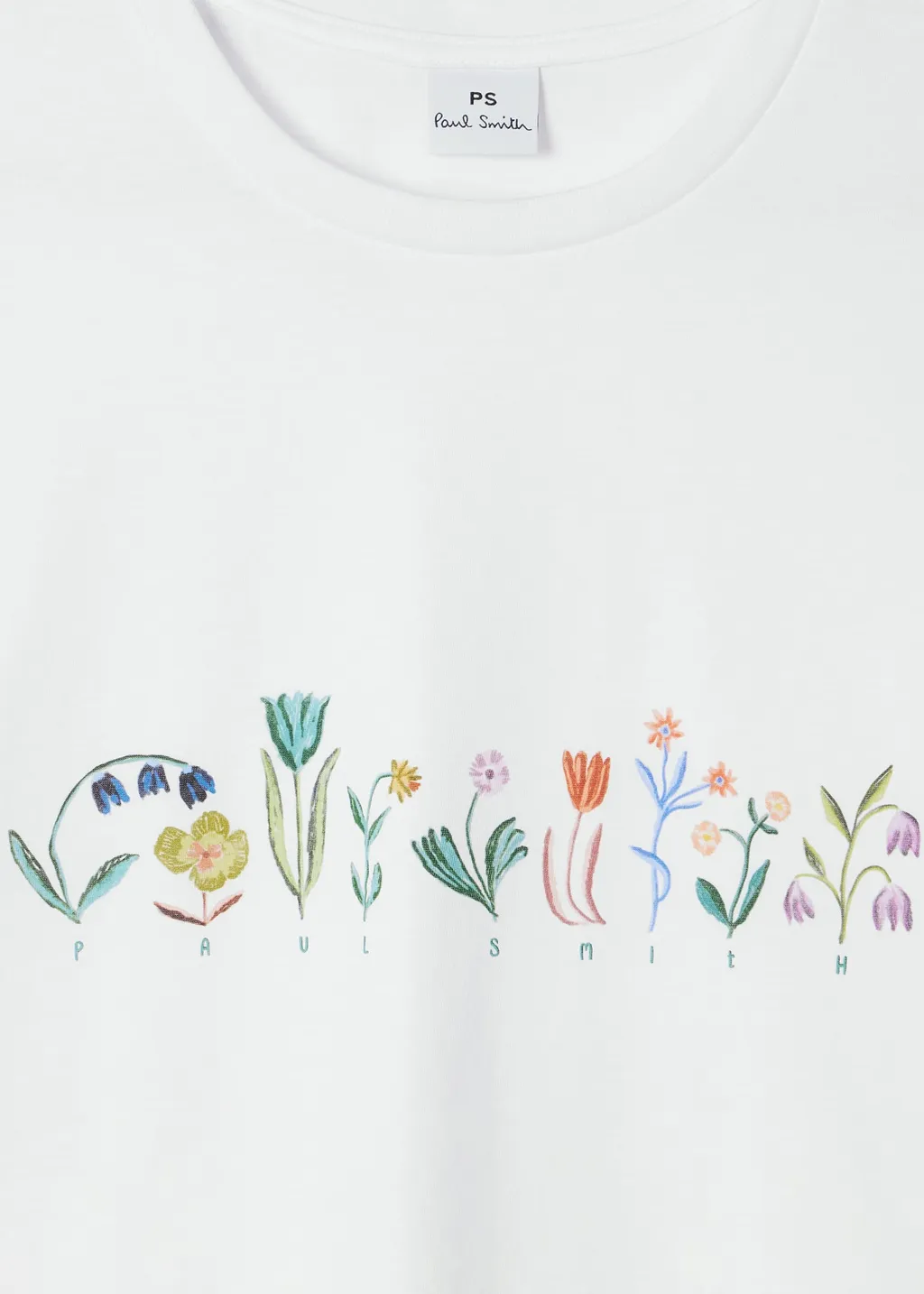 Floral Printed Crewneck T-Shirt
