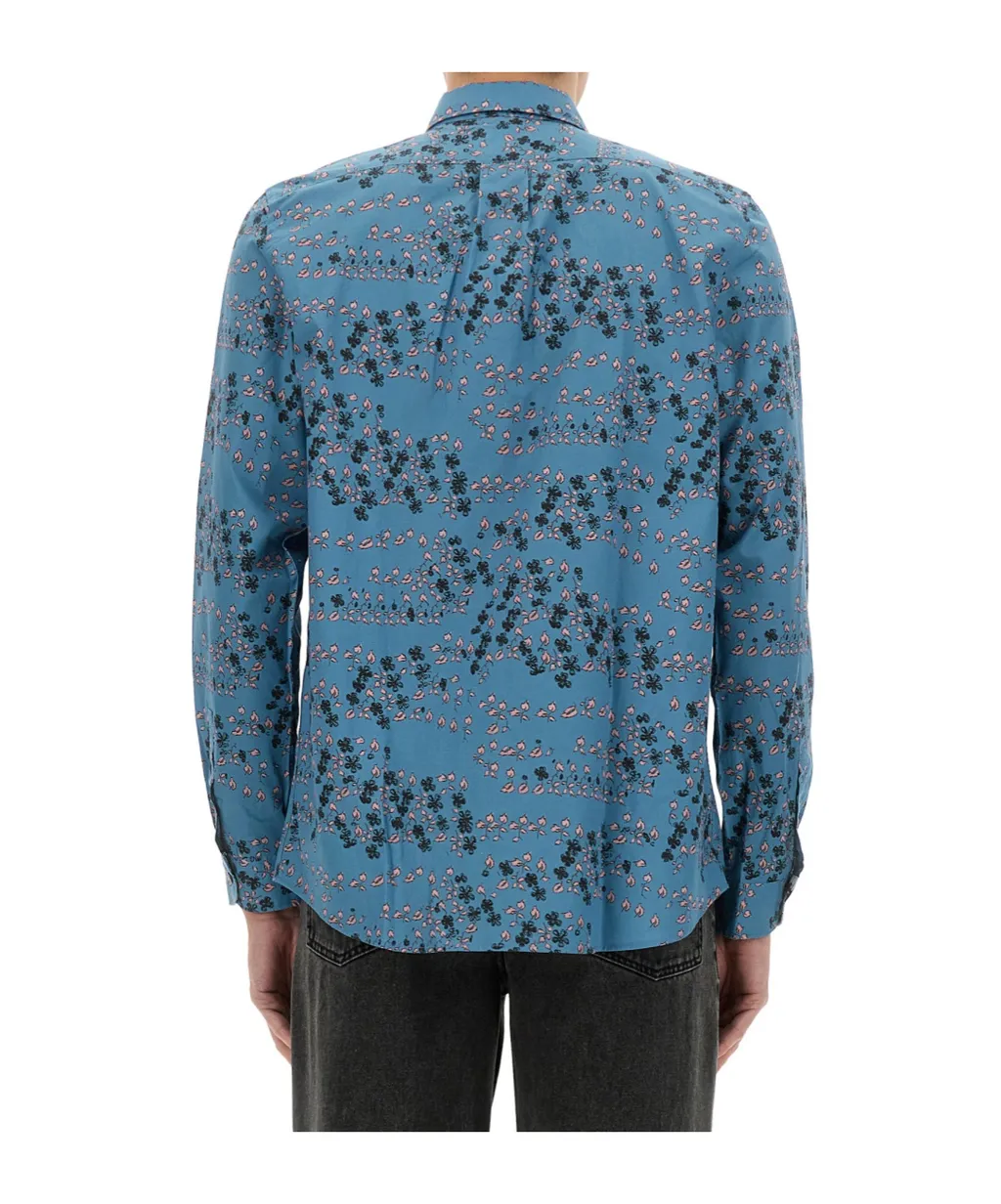 Graphic Printed Long-Sleeved Shirt
