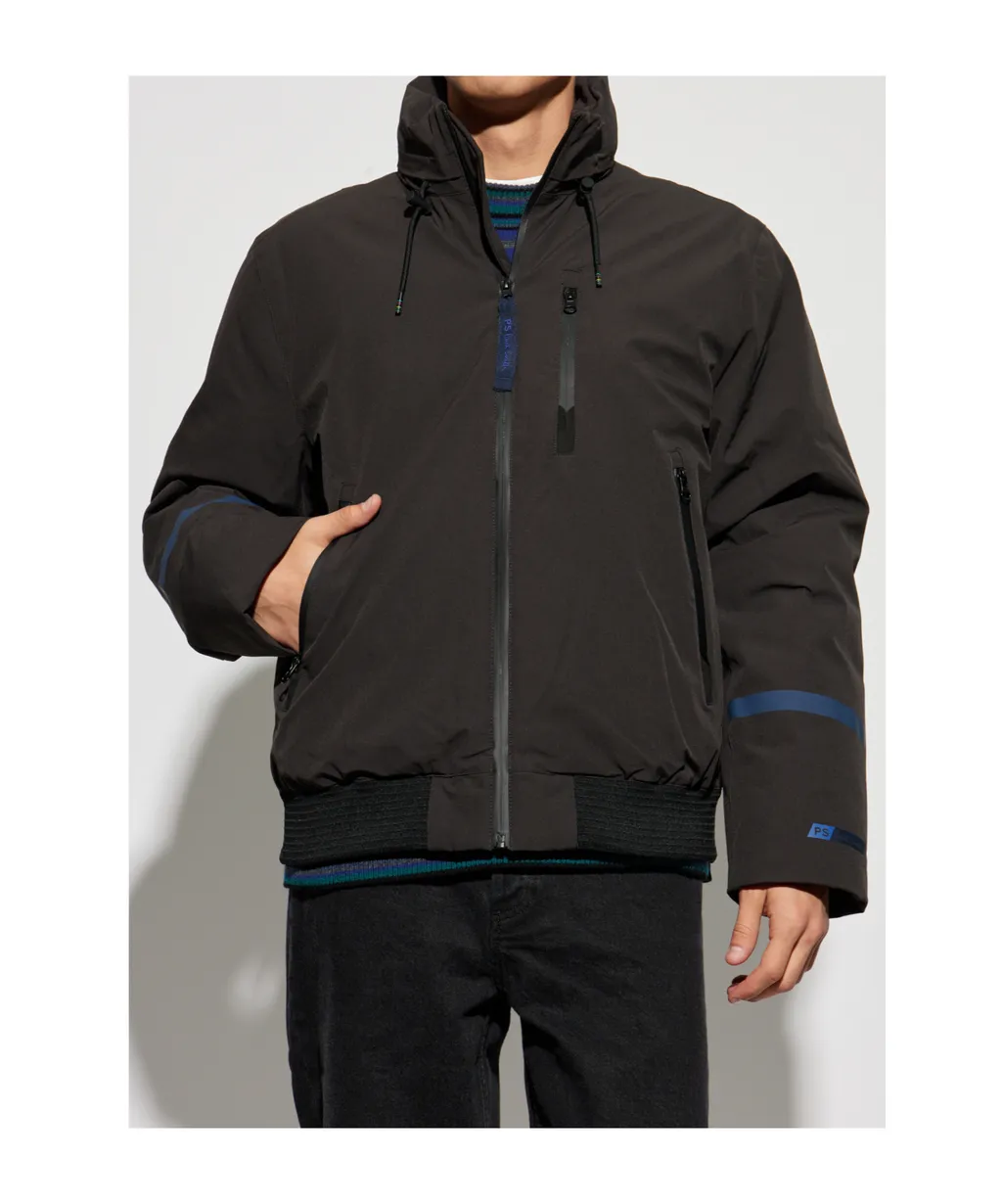 Water Repellent Wadded Short Jacket