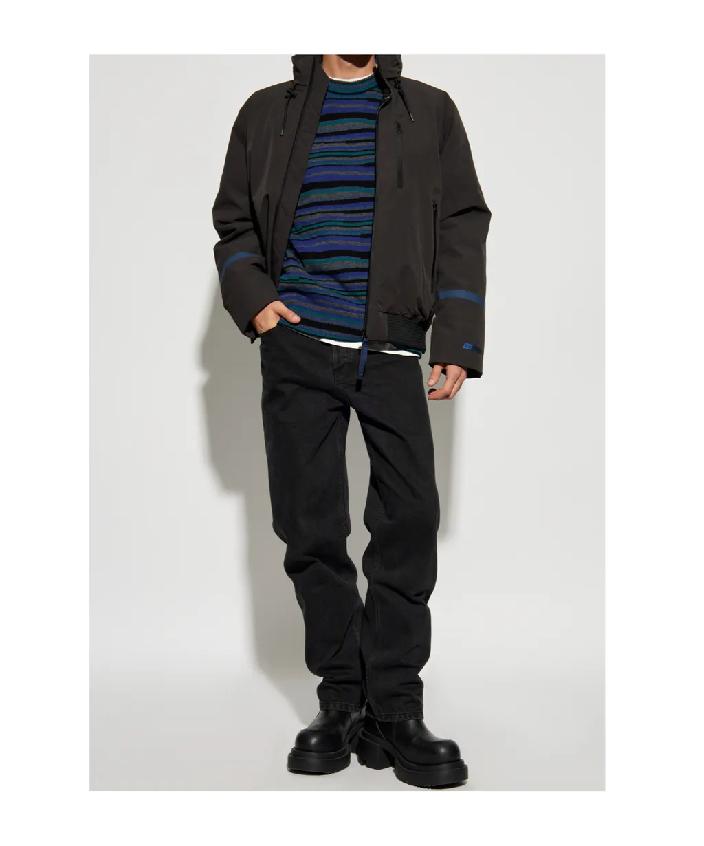 Water Repellent Wadded Short Jacket