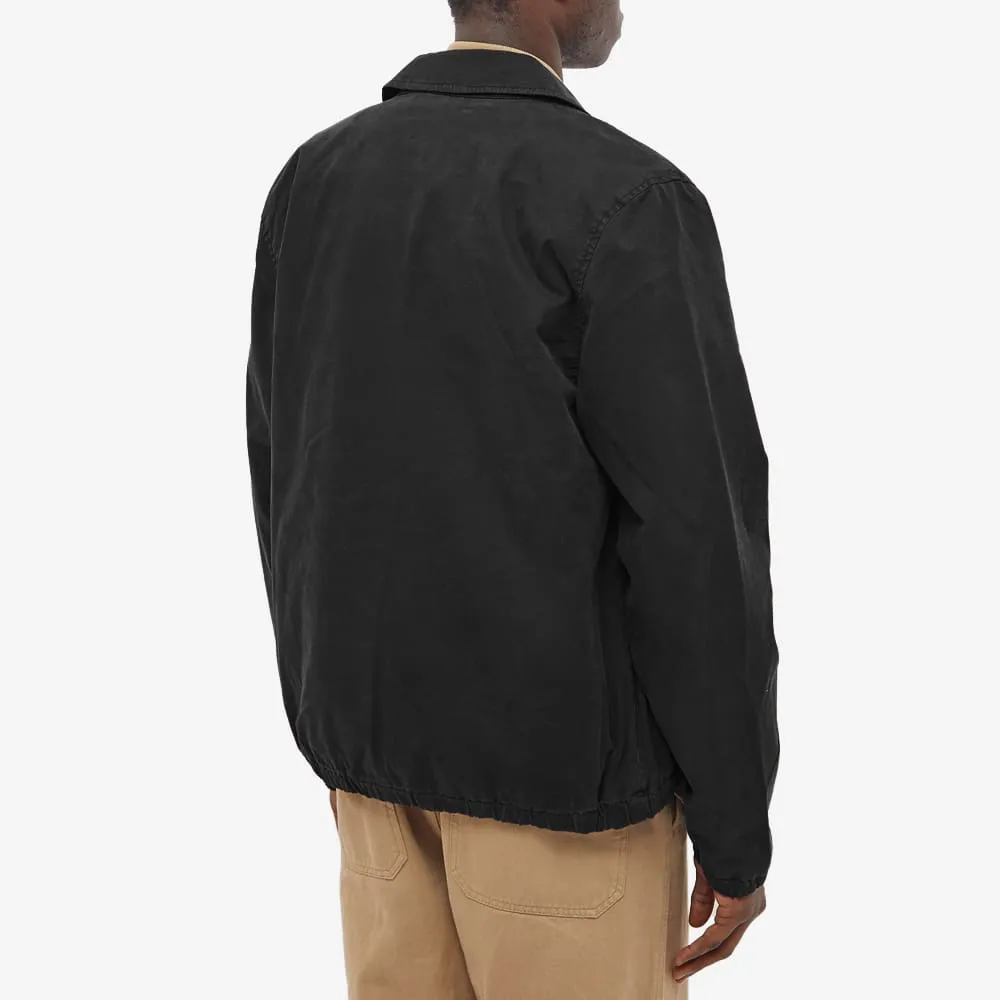 Zebra-Embroidered Organic Cotton Jacket