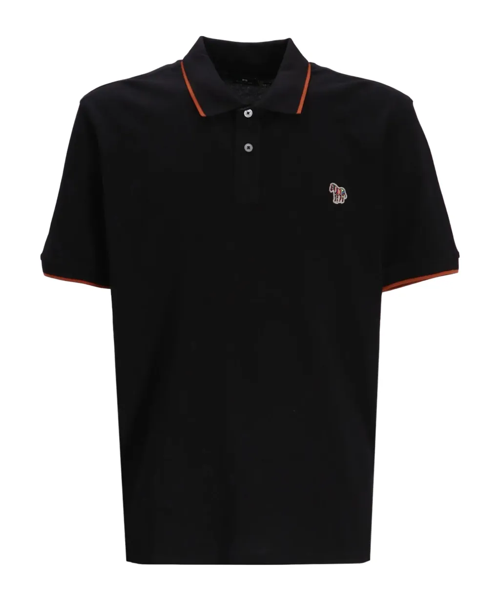 Logo-Patch Polo Shirt