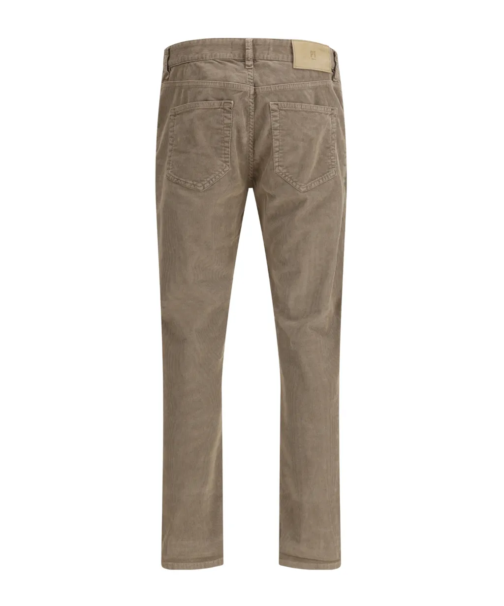 Corduroy Straight-Leg Pants