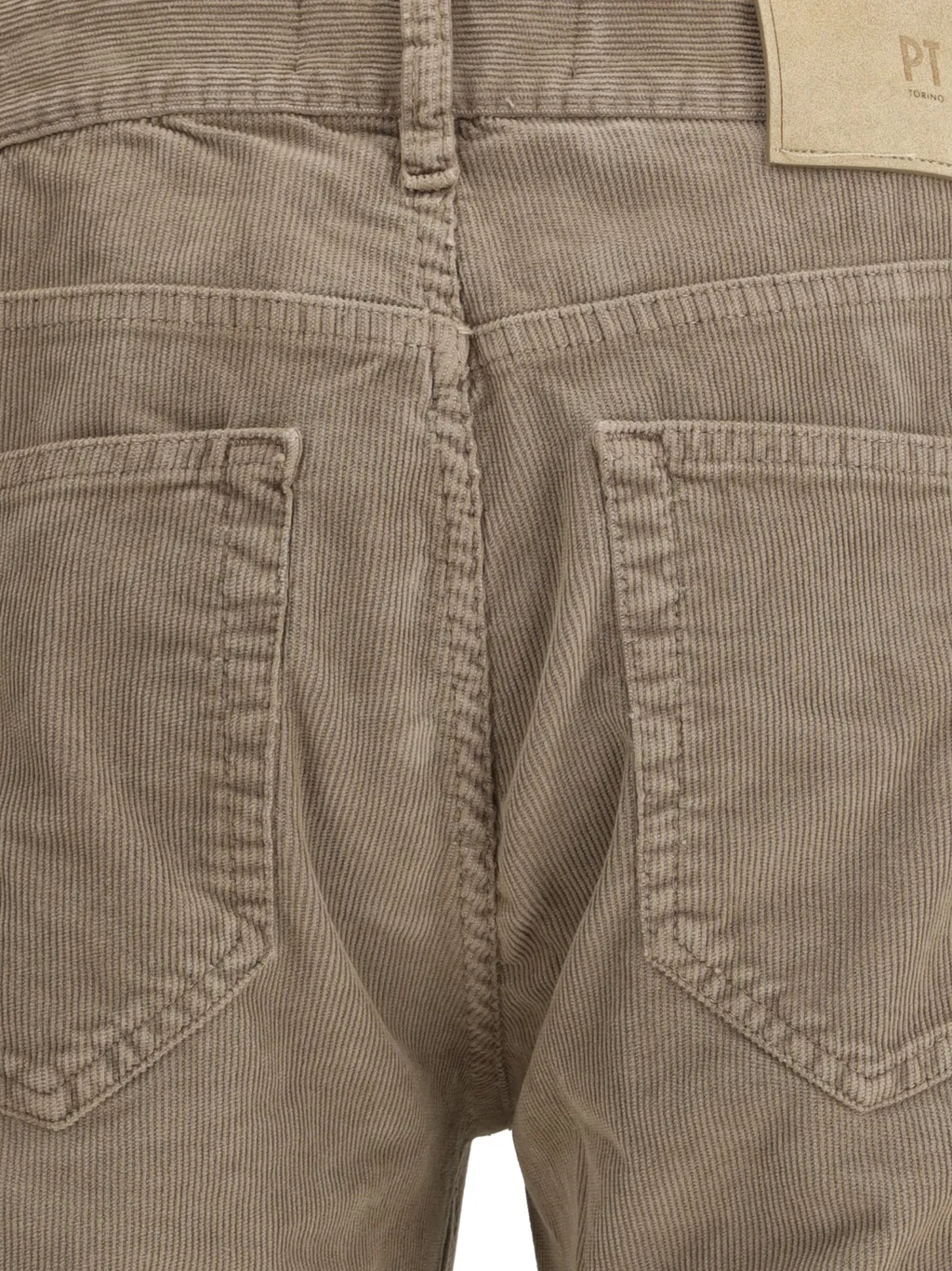 Corduroy Straight-Leg Pants