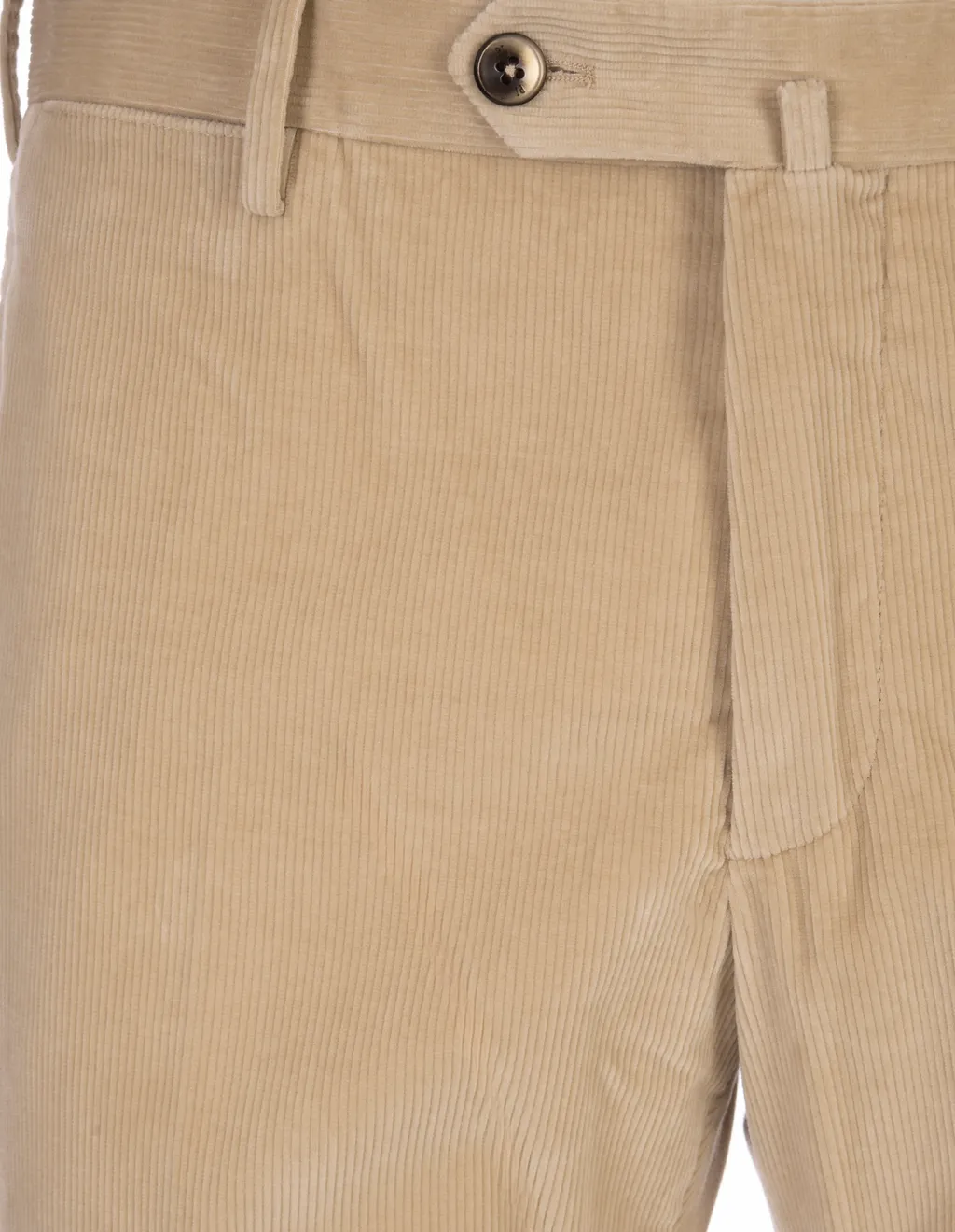 Corduroy Cotton Tapered Trousers
