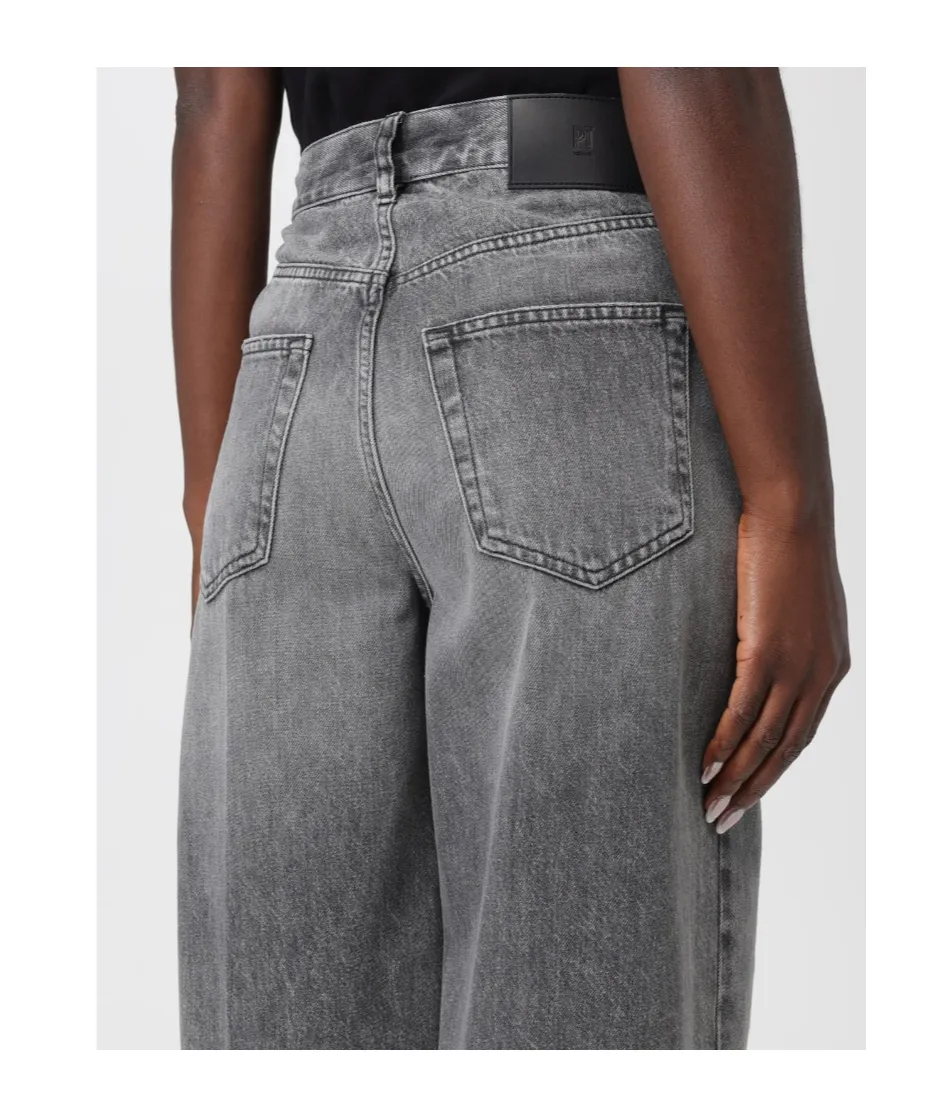 Five-Pockets Cotton Jeans